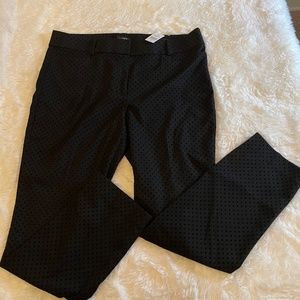 NWT - LOFT - Black Dress Pants - Ankle - Size 12